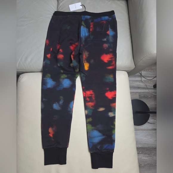 Paul Smith Men’s Ink Spill Brushed Cotton Jogger - Made in Portugal - Size L - Picture 8 of 12